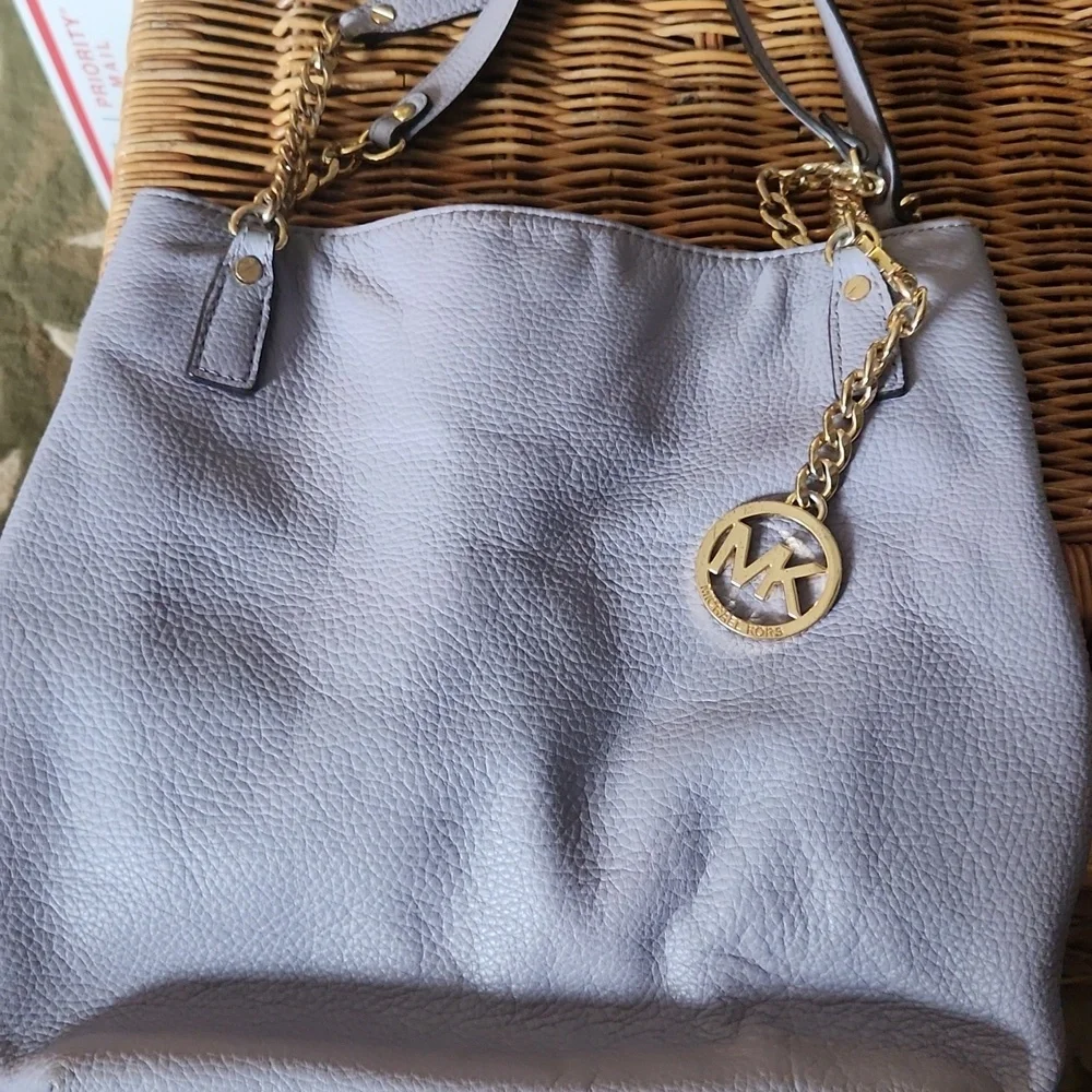 Michael Kors lavender shoulder bag